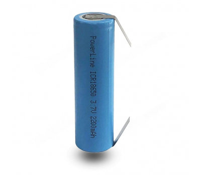 Аккумулятор PowerLine ICR18650-FT 3.7V 2200mAh Аккумулятор PowerLine ICR18650-FT 3.7V 2200mAh