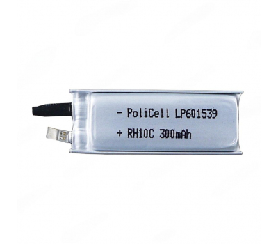 Аккумулятор высокотоковый LP 601539 RH10C 300mAh (C-Rate) Аккумулятор высокотоковый LP 601539 RH10C 300mAh (C-Rate)