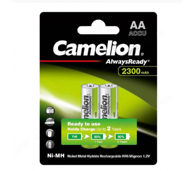 Аккумулятор Camelion HR6 AlwaysReady 2300mAh BL-2 Аккумулятор Camelion HR6 AlwaysReady 2300mAh BL-2