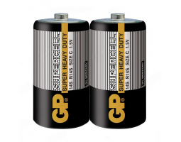 Батарейка солевая GP SUPERCELL R14 Батарейка солевая GP SUPERCELL R14