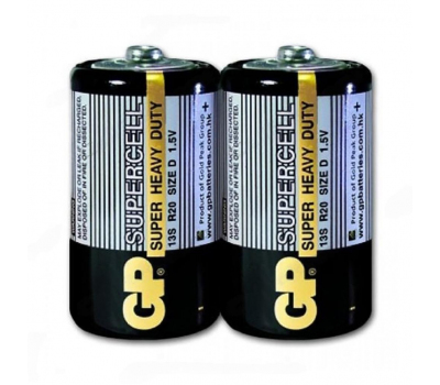 Батарейка солевая GP GREENCELL R20 Батарейка солевая GP GREENCELL R20