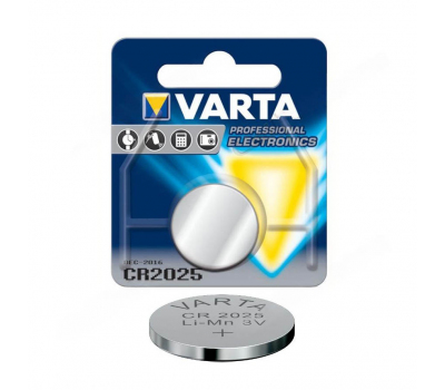 Батарейка литиевая VARTA CR2025 Батарейка литиевая VARTA CR2025