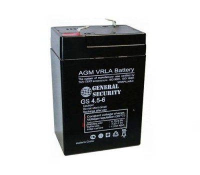 Аккумулятор GENERAL SECURITY GS 4.5-6 Аккумулятор GENERAL SECURITY GS 4.5-6