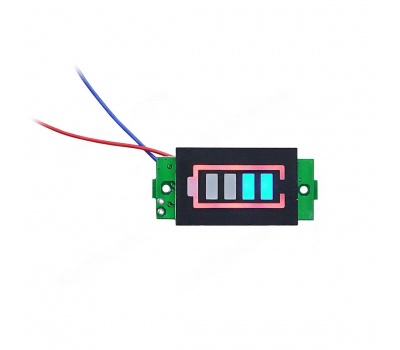 Индикатор заряда Li-ion (3S) XW228DKFR4, 12.6V Индикатор заряда Li-ion (3S) XW228DKFR4, 12.6V