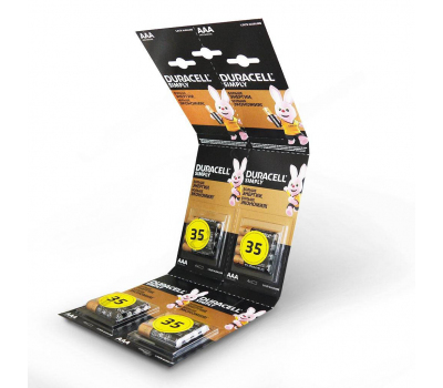 Батарейка алкалиновая DURACELL Simply LR03 BL-16 Батарейка алкалиновая DURACELL Simply LR03 BL-16