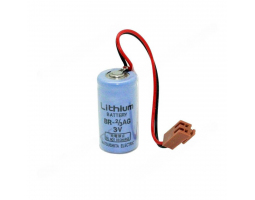 Батарейка литиевая Panasonic BR-2/3AG with brown plug JAE Батарейка литиевая Panasonic BR-2/3AG with brown plug JAE