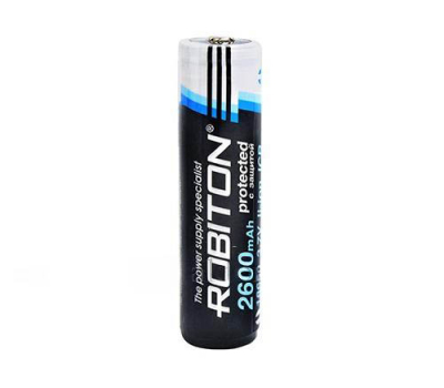 Аккумулятор Li-Ion Robiton ICR18650 2600mAh Аккумулятор Li-Ion Robiton ICR18650 2600mAh