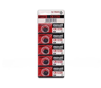 Батарейка литиевая Maxell CR1220 Батарейка литиевая Maxell CR1220