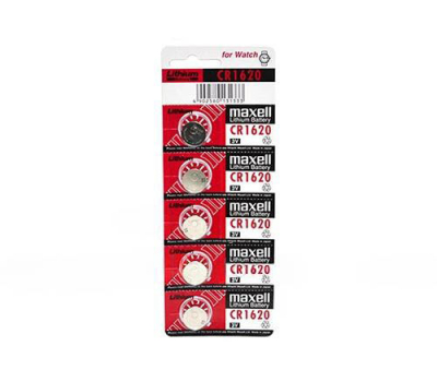 Батарейка литиевая Maxell CR1620 Батарейка литиевая Maxell CR1620