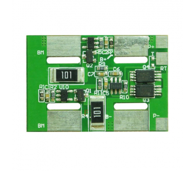 Плата контроля Li-ion 2S 7.4V 3A BMS-Li2R-S-213 Плата контроля Li-ion 2S 7.4V 3A BMS-Li2R-S-213
