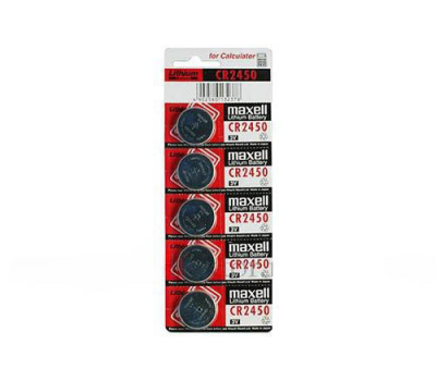 Батарейка литиевая Maxell CR2450 Батарейка литиевая Maxell CR2450