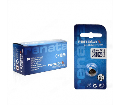 Батарейка литиевая RENATA CR1025 BL-1 Батарейка литиевая RENATA CR1025 BL-1