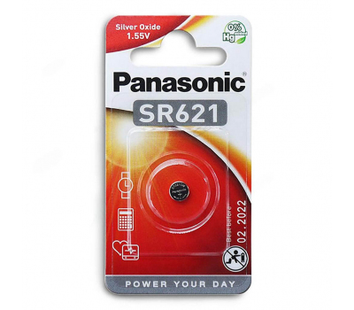 Батарейка PANASONIC SR621 BL-1