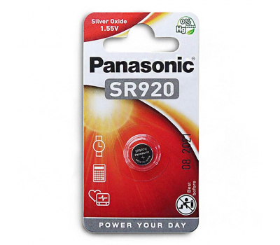 Батарейка PANASONIC SR920 BL-1 Батарейка PANASONIC SR920 BL-1