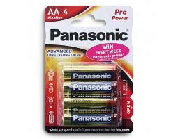 Батарейка PANASONIC Pro Power LR6 BL-4 Батарейка PANASONIC Pro Power LR6 BL-4
