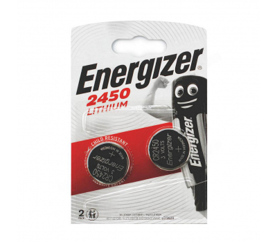 Батарейка литиевая ENERGIZER Lithium CR2450 BL-2 Батарейка литиевая ENERGIZER Lithium CR2450 BL-2
