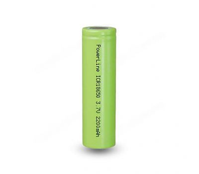 Аккумулятор PowerLine ICR18650 3.7V 2200mAh Аккумулятор PowerLine ICR18650 3.7V 2200mAh