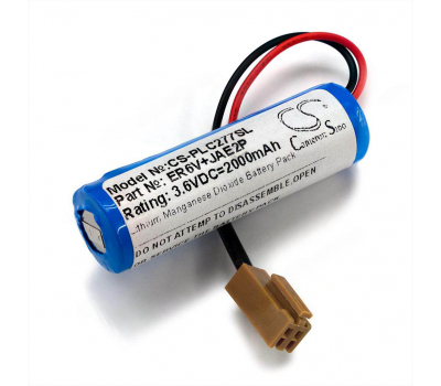 Батарейка литиевая CS-PLC277SL для Toshiba ER6V+JAE2P 3.6VDC Батарейка литиевая CS-PLC277SL для Toshiba ER6V+JAE2P 3.6VDC
