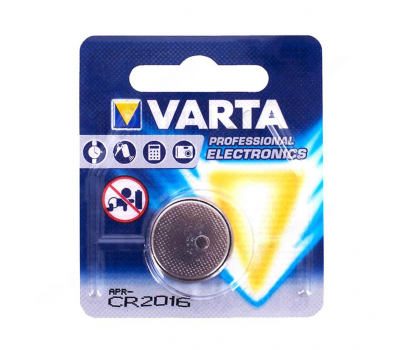 Батарейка литиевая VARTA CR2016 BL-1 Батарейка литиевая VARTA CR2016 BL-1