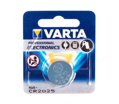 Батарейка литиевая VARTA CR2025 BL-1 Батарейка литиевая VARTA CR2025 BL-1