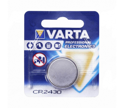 Батарейка литиевая VARTA CR2430 BL-1 Батарейка литиевая VARTA CR2430 BL-1
