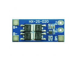 Плата управления Li-ion 2S 7.4V 20A BMS-Li2-H-009 Плата управления Li-ion 2S 7.4V 20A BMS-Li2-H-009