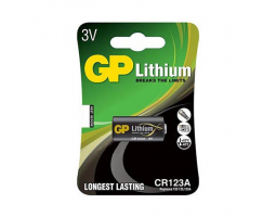 Батарейка GP Lithium CR123A BL-1 Батарейка GP Lithium CR123A BL-1