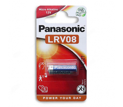 Батарейка PANASONIC Micro Alkaline LRV08 BL-1 Батарейка PANASONIC Micro Alkaline LRV08 BL-1