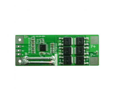 Плата контроля Li-ion 4S 14.8V 12A BMS-Li4-H-002 Плата контроля Li-ion 4S 14.8V 12A BMS-Li4-H-002