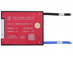 Плата контроля Li-ion 16S 60V 45A BMS-Li16-IP-314 Плата контроля Li-ion 16S 60V 45A BMS-Li16-IP-314