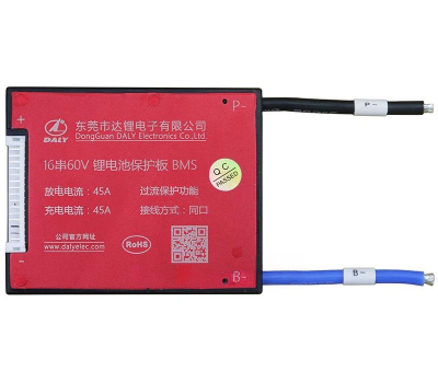 Плата контроля Li-ion 16S 60V 45A BMS-Li16-IP-314 Плата контроля Li-ion 16S 60V 45A BMS-Li16-IP-314
