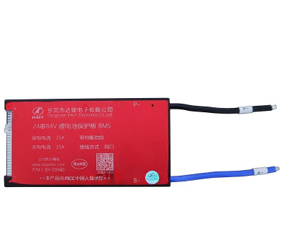 Плата контроля Li-ion 24S 48V 35A BMS-Li24-IP-335 Плата контроля Li-ion 24S 48V 35A BMS-Li24-IP-335