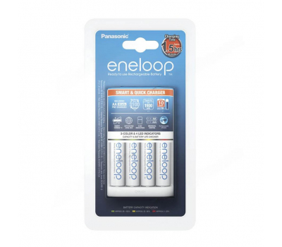 Зарядное устройство Panasonic eneloop K-KJ55MCC40E Зарядное устройство Panasonic eneloop K-KJ55MCC40E