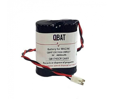 QBAT Батарея для Mazak CR17450-2WK27 QBAT Батарея для Mazak CR17450-2WK27