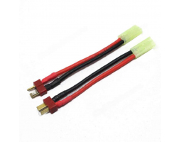 Коннектор-переходник T-Plug (M) на Tamiya Mini (F) Коннектор-переходник T-Plug (M) на Tamiya Mini (F)