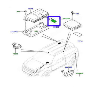 Аккумулятор для телематики Range Rover LR046049 Аккумулятор для телематики Range Rover LR046049