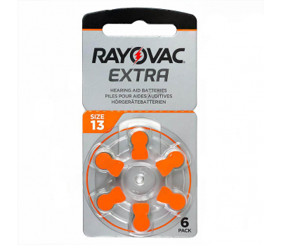 Батарейка Rayovac Extra ZA13 BL-6 Батарейка Rayovac Extra ZA13 BL-6