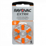 Батарейка Rayovac Extra ZA13 BL-6