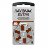 Батарейка Rayovac Extra ZA312 BL-6
