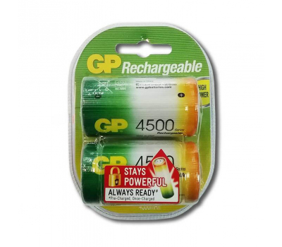 Аккумулятор NiMH GP R20 4500mAh BL-2 Аккумулятор NiMH GP R20 4500mAh BL-2