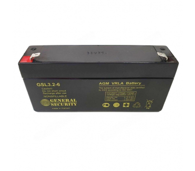 Аккумулятор GENERAL SECURITY GSL 3.2-6 Аккумулятор GENERAL SECURITY GSL 3.2-6