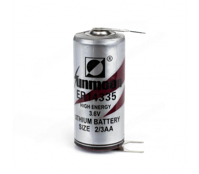 Батарейка литиевая SUNMOON ER14335 3-pin Батарейка литиевая SUNMOON ER14335 3-pin