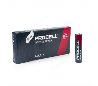 Батарейка алкалиновая DURACELL PROCELL Intense LR03 BOX-10 Батарейка алкалиновая DURACELL PROCELL Intense LR03 BOX-10