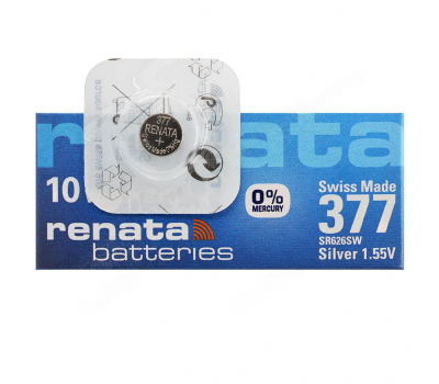 Батарейка часовая RENATA 377 BL-1 Батарейка часовая RENATA 377 BL-1