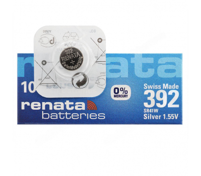 Батарейка часовая RENATA 392 BL-1 Батарейка часовая RENATA 392 BL-1