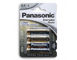 Батарея аккумуляторов PANASONIC Everyday Power LR6 BL-4 Батарея аккумуляторов PANASONIC Everyday Power LR6 BL-4