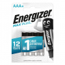 Батарейка алкалиновая ENERGIZER Max Plus LR03 BL-4
