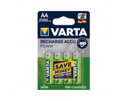 Аккумулятор VARTA RECHARGE ACCU Power HR6 NiMH 2100 mAh BL-4 Аккумулятор VARTA RECHARGE ACCU Power HR6 NiMH 2100 mAh BL-4