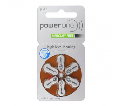 Батарейка VARTA POWER ONE р312 BL-6 Батарейка VARTA POWER ONE р312 BL-6