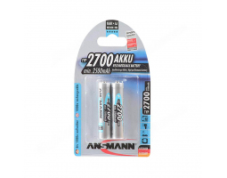 Аккумулятор ANSMANN AA/HR6 2700mAh BL-2 Аккумулятор ANSMANN AA/HR6 2700mAh BL-2